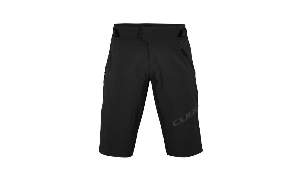 Dviratininko šortai Cube Vertex Baggy X Actionteam black - 1