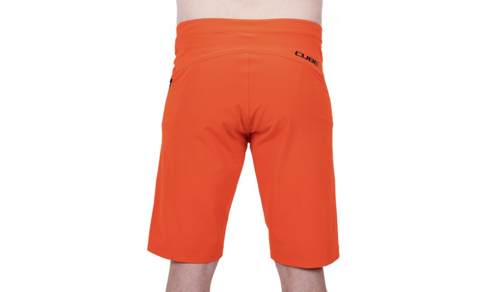 Dviratininko šortai Cube Vertex Lightweight Baggy orange - 4