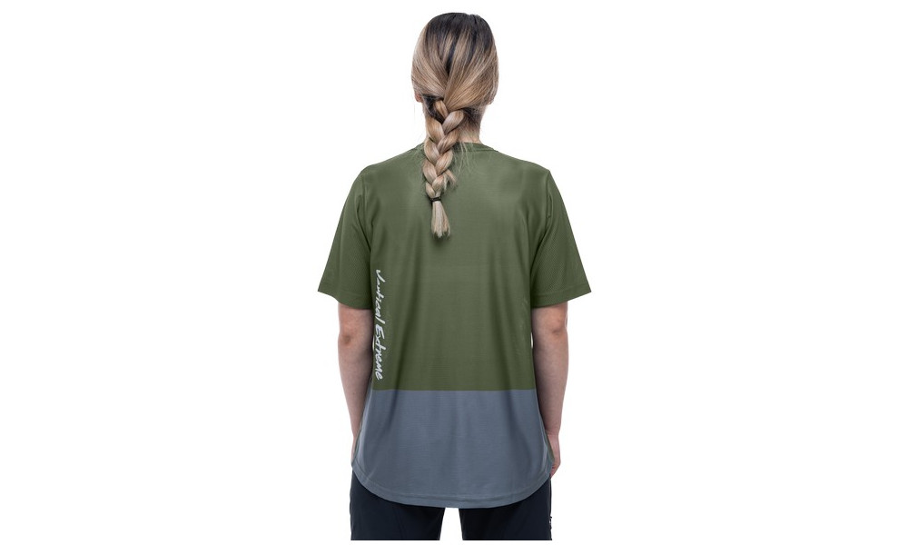 Dviratininko marškinėliai Cube Vertex WS Round Neck TM S/S olive - 6