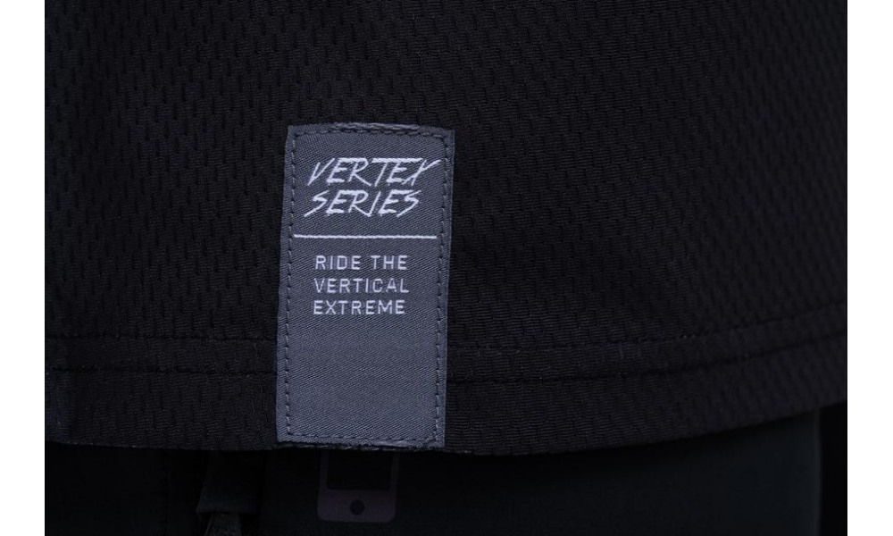 Dviratininko marškinėliai Cube Vertex WS Round Neck L/S black - 3