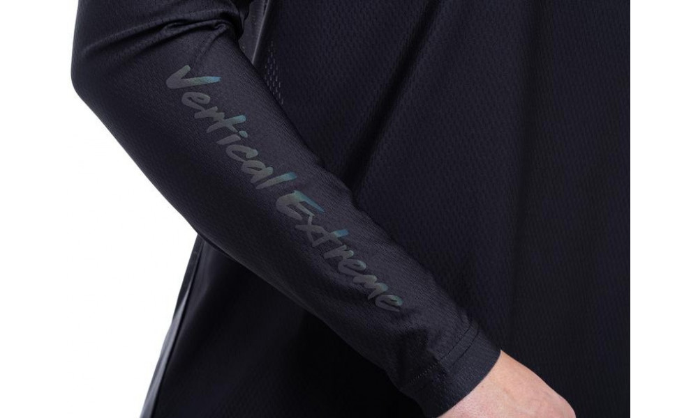 Dviratininko marškinėliai Cube Vertex WS Round Neck L/S black - 4