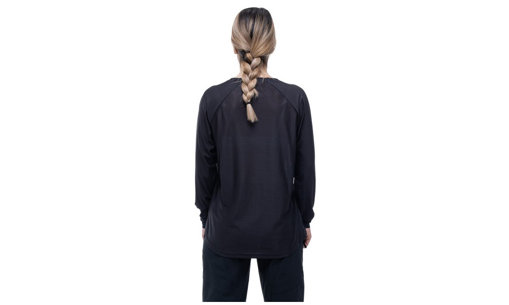 Dviratininko marškinėliai Cube Vertex WS Round Neck L/S black - 5