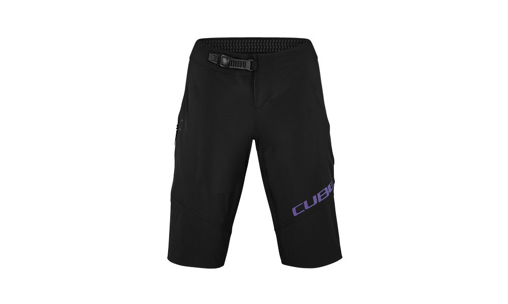 Dviratininko šortai Cube Vertex WS Baggy X Actionteam black - 1