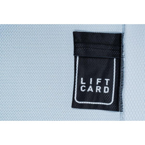 Dviratininko marškinėliai Cube Vertex Round Neck S/S grey'n'mint