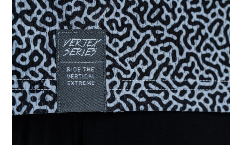 Dviratininko marškinėliai Cube Vertex Round Neck L/S yellow'n'pink - 3