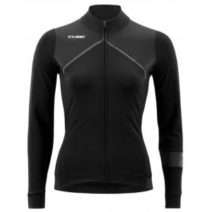 Dviratininko marškinėliai Cube Blackline WS L/S black