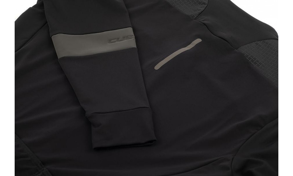 Dviratininko marškinėliai Cube Blackline L/S black - 2