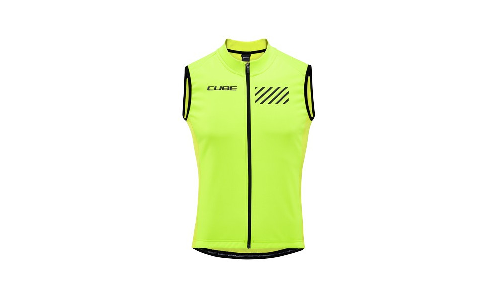 Dviratininko liemenė Cube Blackline Softshell Safety neon yellow - 1