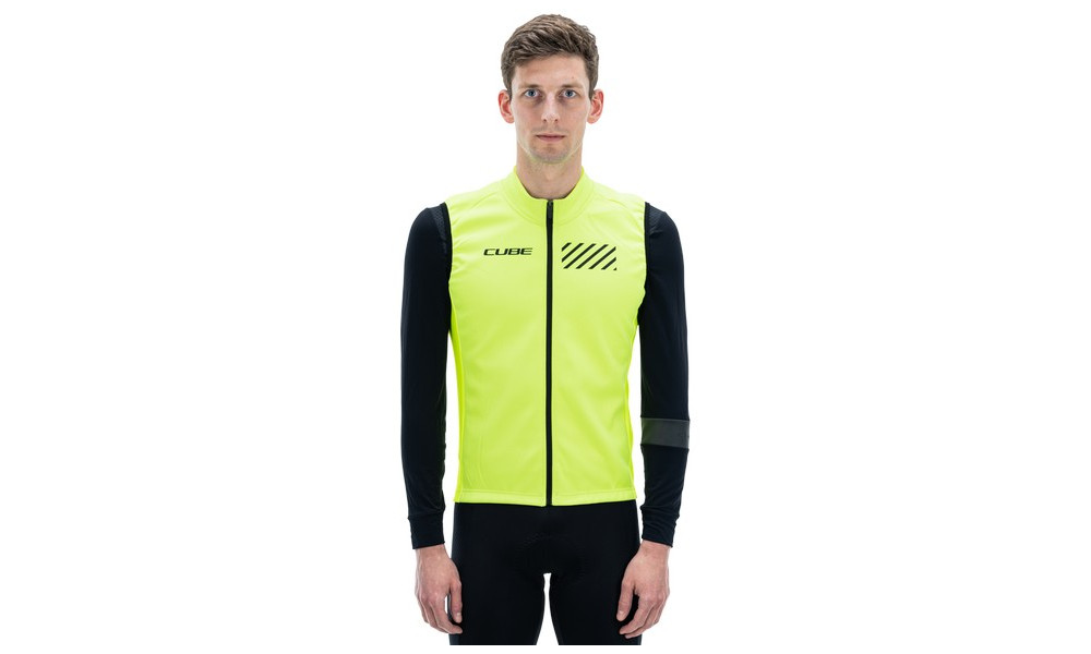 Dviratininko liemenė Cube Blackline Softshell Safety neon yellow - 5