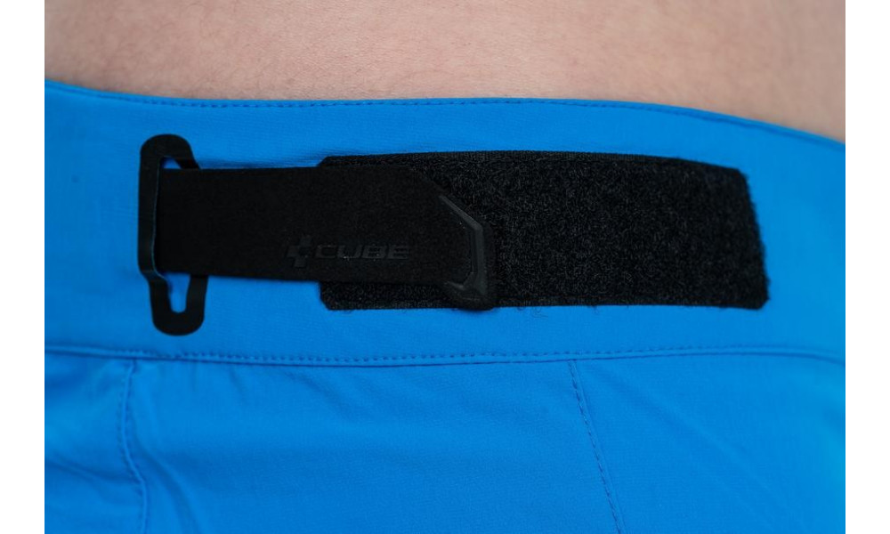 Dviratininko šortai Cube Teamline Baggy blue - 2