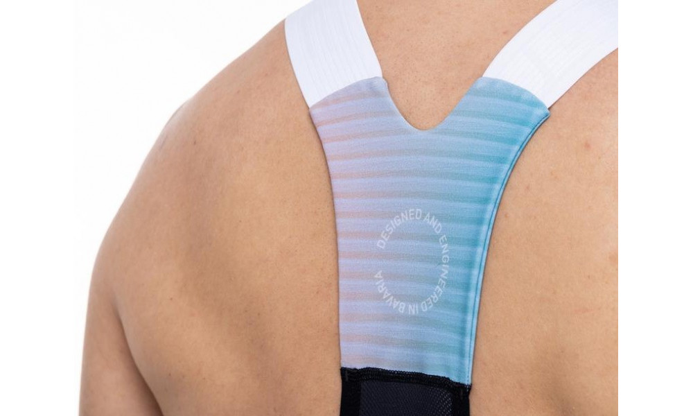 Dviratininko šortai su petnešomis Cube Teamline Pro black'n'white - 3