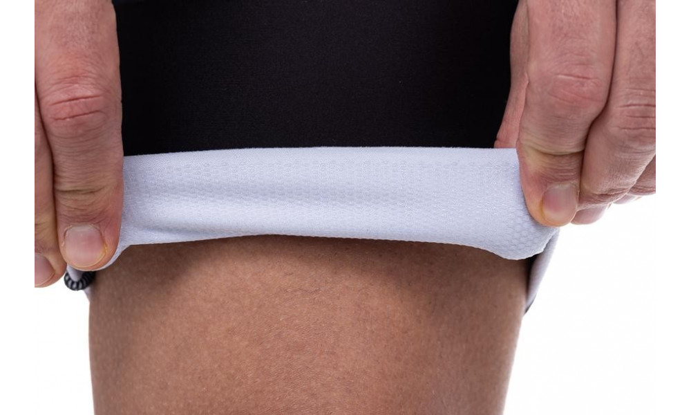 Dviratininko šortai su petnešomis Cube Teamline Pro black'n'white - 5