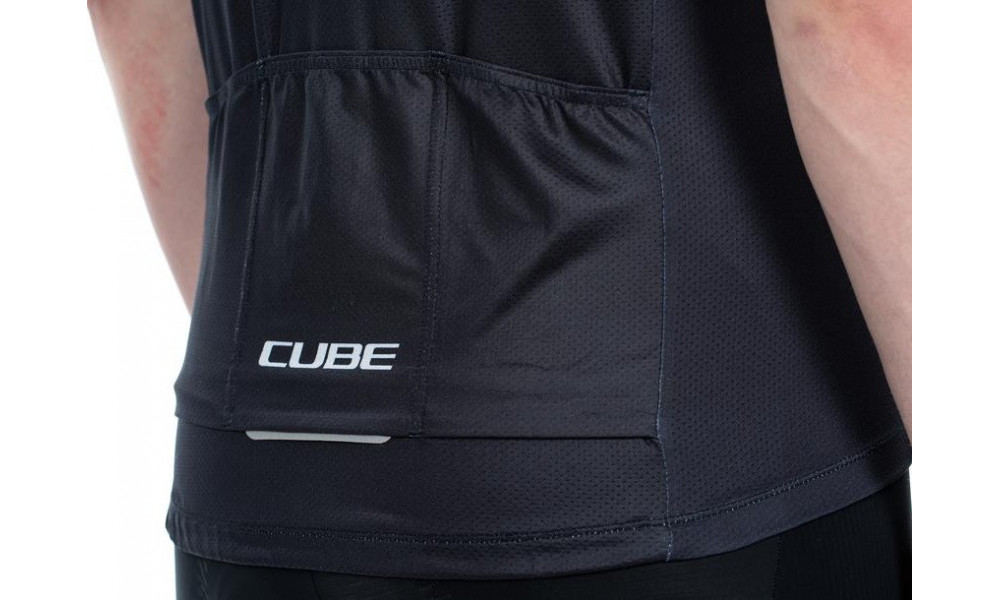 Dviratininko marškinėliai Cube Teamline CMPT S/S black'n'blue'n'grey - 2