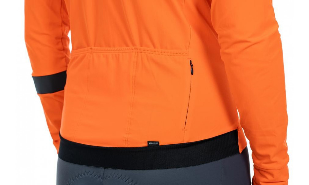 Dviratininko marškinėliai Cube Blackline L/S orange - 2