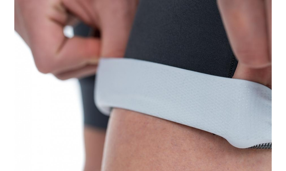 Dviratininko šortai su petnešomis Cube Blackline grey - 2