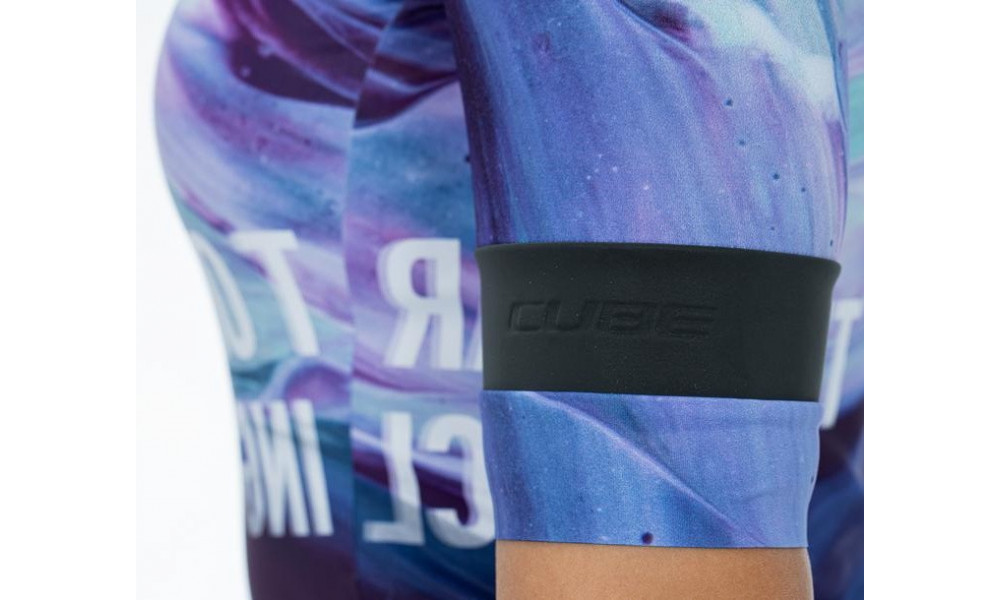 Dviratininko marškinėliai Cube Blackline WS ART S/S pattern - 5