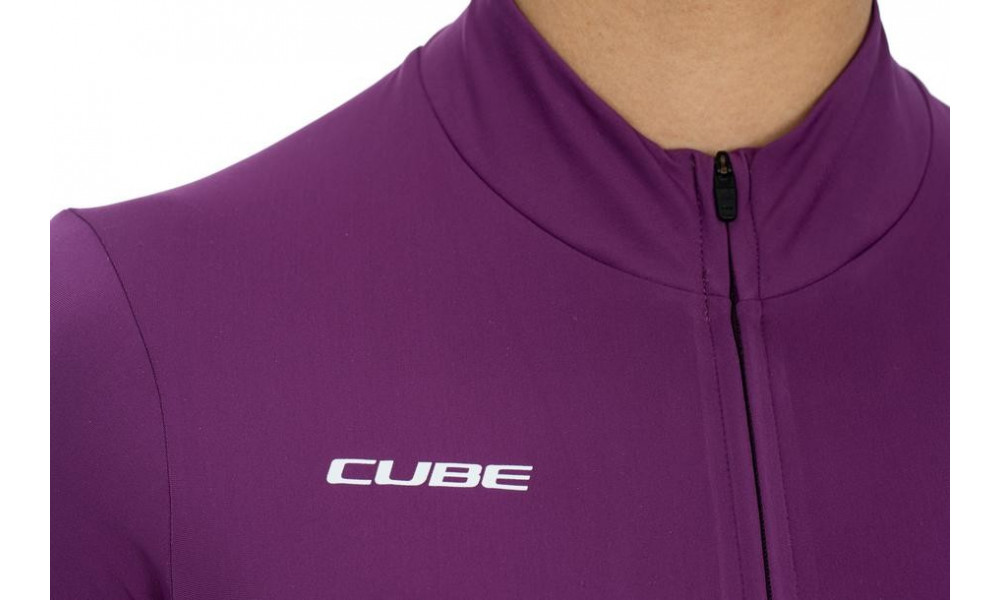 Dviratininko marškinėliai Cube Blackline WS L/S violet - 3