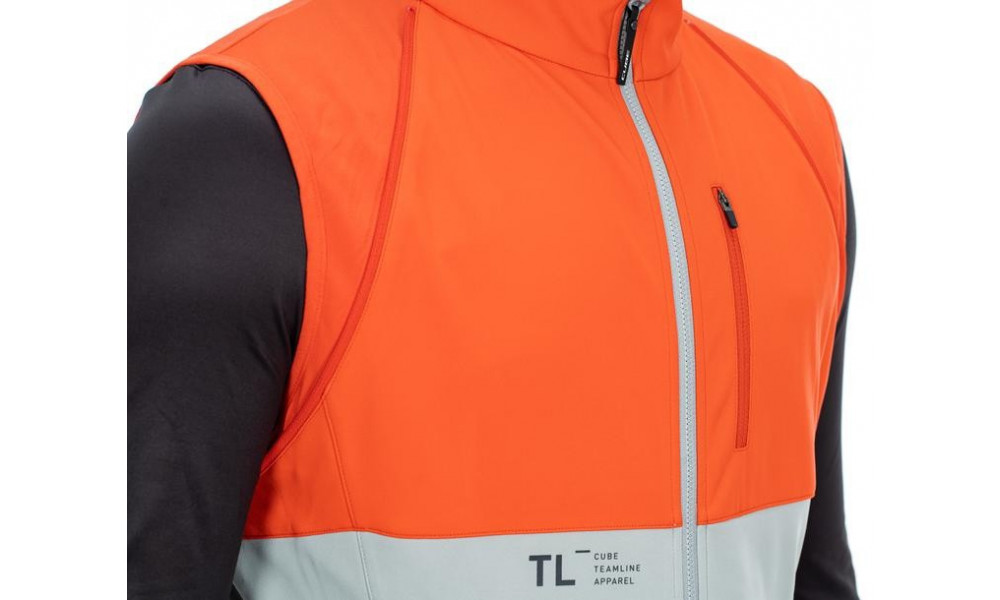 Dviratininko striukė Cube Teamline Multifunctional red'n'grey - 3