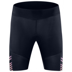 Dviratininko šortai Cube Teamline WS black'n'violet