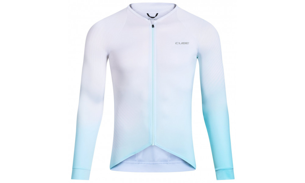Dviratininko marškinėliai Cube Road/XC UV-Protection L/S red - 1
