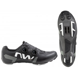 Dviratininko batai Northwave Extreme X MTB/Gravel black-dark grey