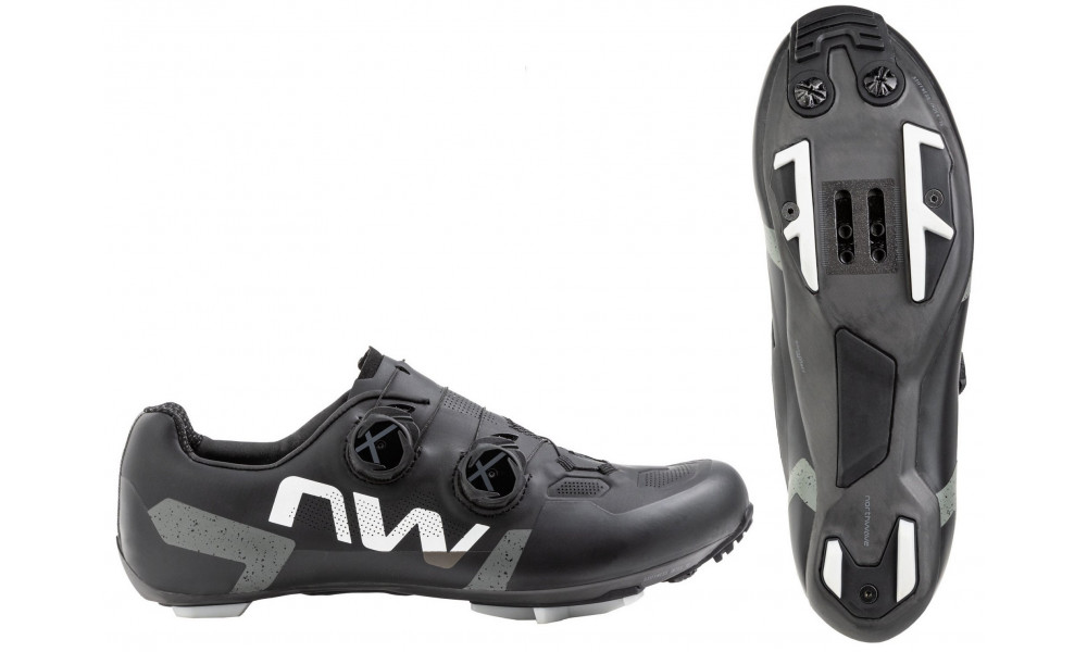 Dviratininko batai Northwave Extreme X MTB/Gravel black-dark grey - 1