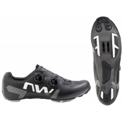 Dviratininko batai Northwave Extreme X MTB/Gravel black-dark grey