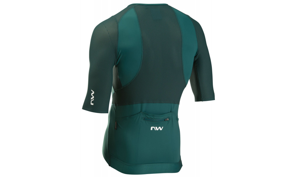 Dviratininko marškinėliai Northwave Extreme Rock S/S petrolium - 8