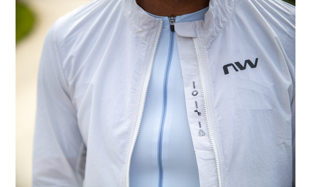 Dviratininko striukė Northwave Extreme Light Wind light grey - 3