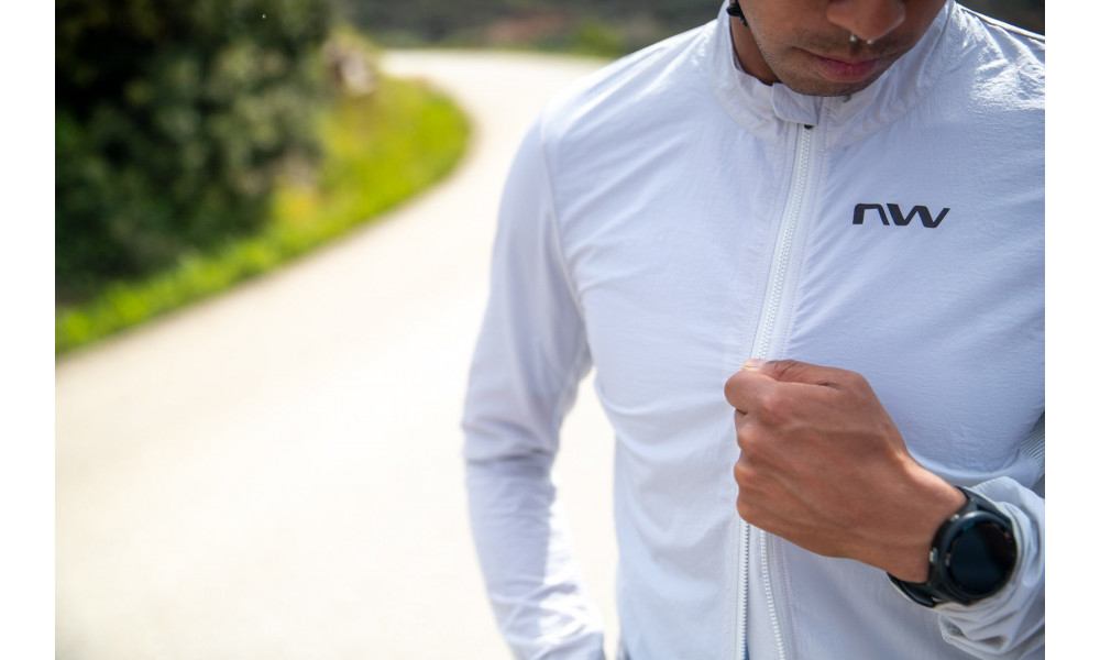 Dviratininko striukė Northwave Extreme Light Wind light grey - 14