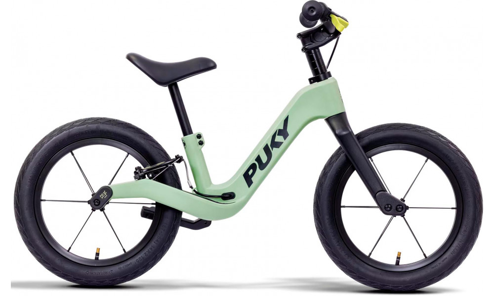 Balansinis dviratukas PUKY Next Bundle 12" 14" green - 1