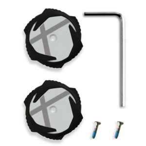 Batų raištelių varstymo ratukas Northwave SLW X-Dial white-black (2vnt.)