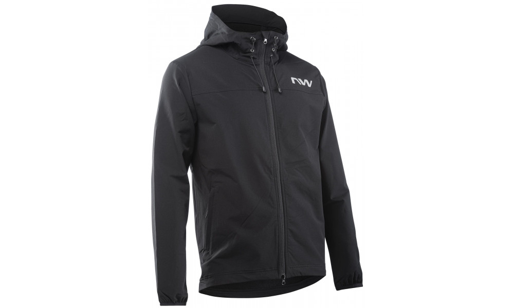 Dviratininko striukė Northwave Rampage Lightshell black - 1