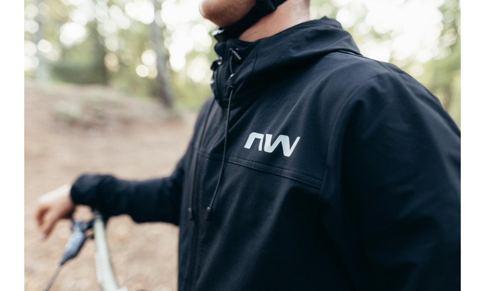 Dviratininko striukė Northwave Rampage Lightshell black - 4