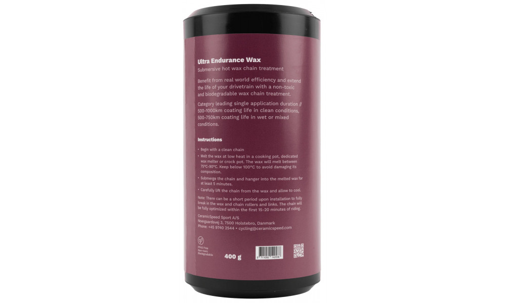 Grandinės vaškavimo komplektas CeramicSpeed UFO Ultra Endurance Wax Kit - 5