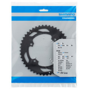 Priekinis dantratis Shimano GRX FC-RX600 110mm 2x10-speed 46T-NF
