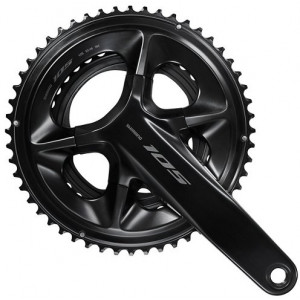 Priekinis žvaigždžių blokas Shimano 105 FC-R7100 160mm 2x12-speed 52x36T