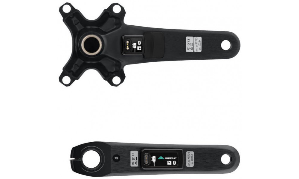 Priekinis žvaigždžių blokas su galios matuokliu INPEAK Twin2 Shimano 105 FC-R7100 52-36T - 4