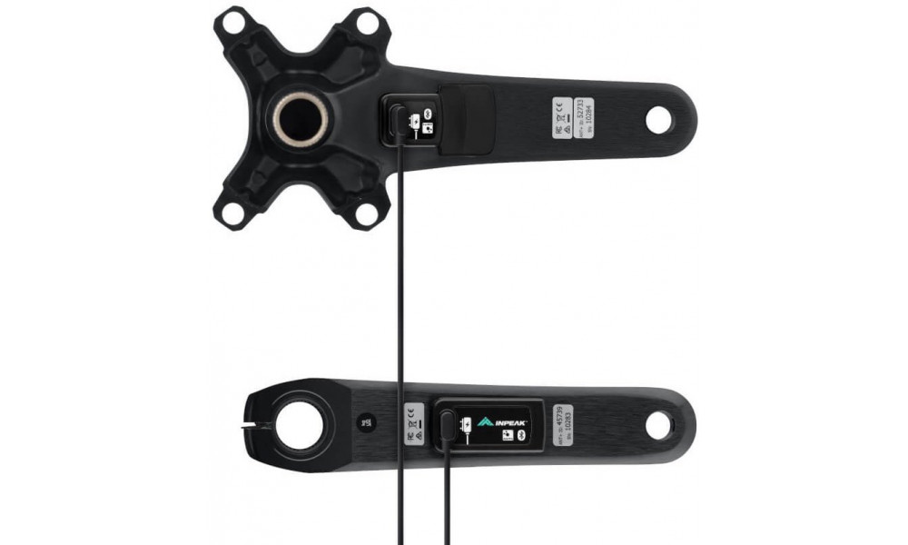 Priekinis žvaigždžių blokas su galios matuokliu INPEAK Twin2 Shimano 105 FC-R7100 52-36T - 9