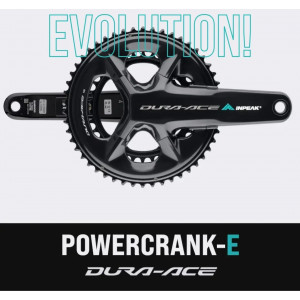 Priekinis žvaigždžių blokas su galios matuokliu INPEAK Twin2 Shimano Dura-Ace FC-R9200 50-34T