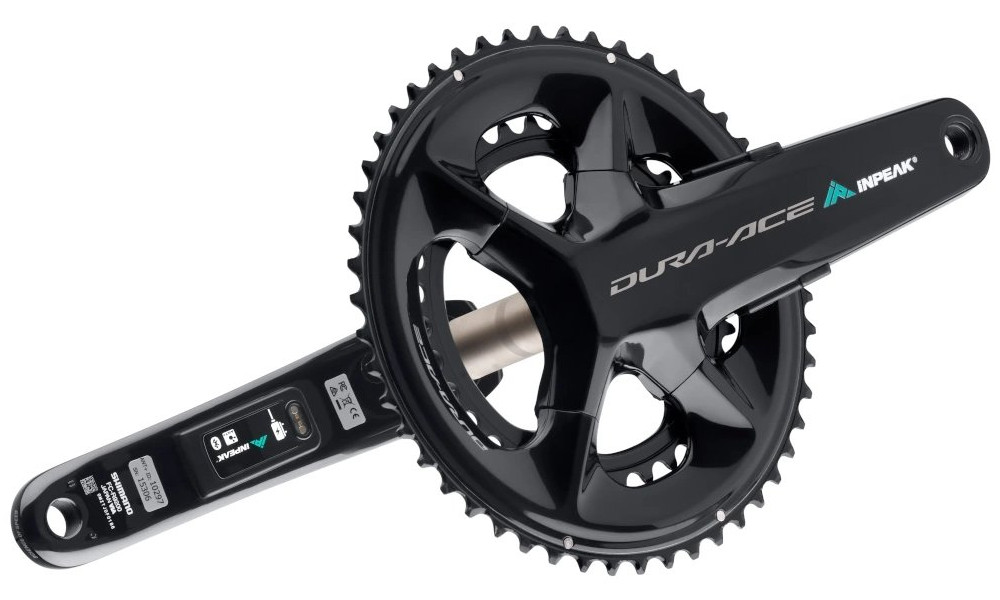 Priekinis žvaigždžių blokas su galios matuokliu INPEAK Twin2 Shimano Dura-Ace FC-R9200 50-34T - 8