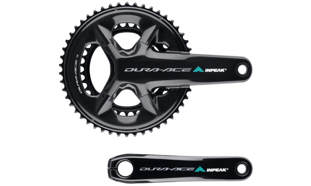 Priekinis žvaigždžių blokas su galios matuokliu INPEAK Twin2 Shimano Dura-Ace FC-R9200 54-40T - 1