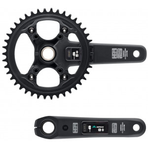 Priekinis žvaigždžių blokas su galios matuokliu INPEAK Twin2 Shimano GRX FC-RX820-1 40T