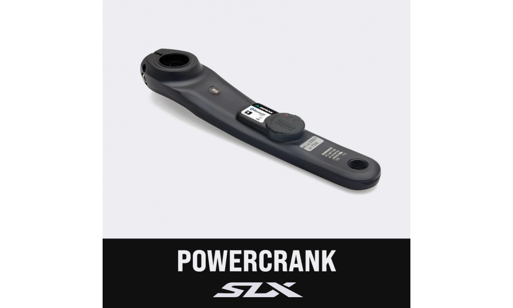 Švaistiklis su galios matuokliu INPEAK Powercrank Shimano SLX FC-M7100 - 2