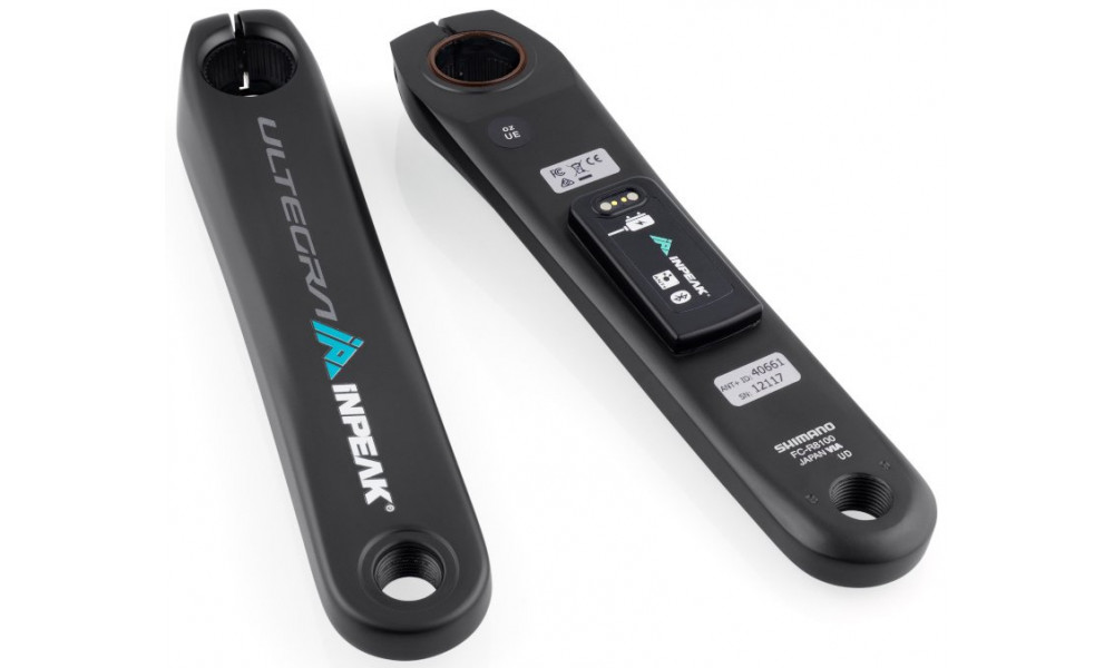 Švaistiklis su galios matuokliu INPEAK Powercrank Shimano Ultegra FC-R8100 - 5