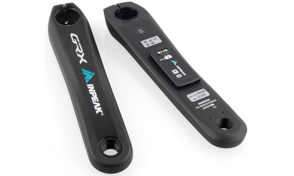 Švaistiklis su galios matuokliu INPEAK Powercrank-E Shimano GRX FC-RX820 (12sp) - 5