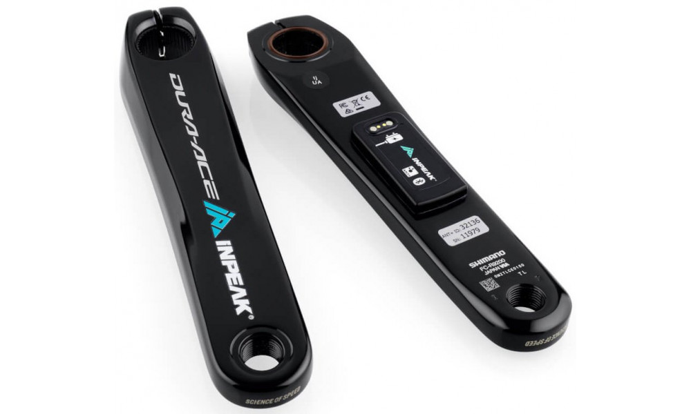 Švaistiklis su galios matuokliu INPEAK Powercrank-E Shimano Dura-Ace FC-R9200 - 5