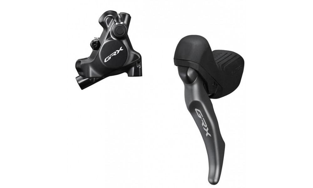 Diskiniai stabdžiai priekiniai Shimano GRX ST-RX820-LA + BR-RX820 (F) J-Kit flat mount 