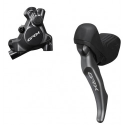 Diskiniai stabdžiai priekiniai Shimano GRX ST-RX820-LA + BR-RX820 (F) J-Kit flat mount