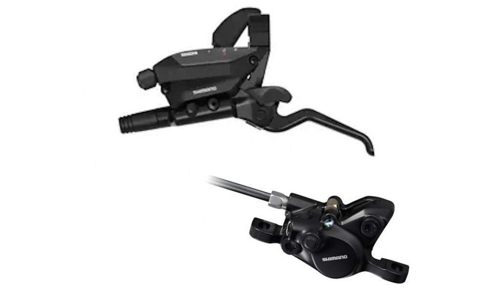 Diskiniai stabdžiai priekiniai Shimano ST-EF515 (L) + BR-MT200 (F) J-Kit PM 